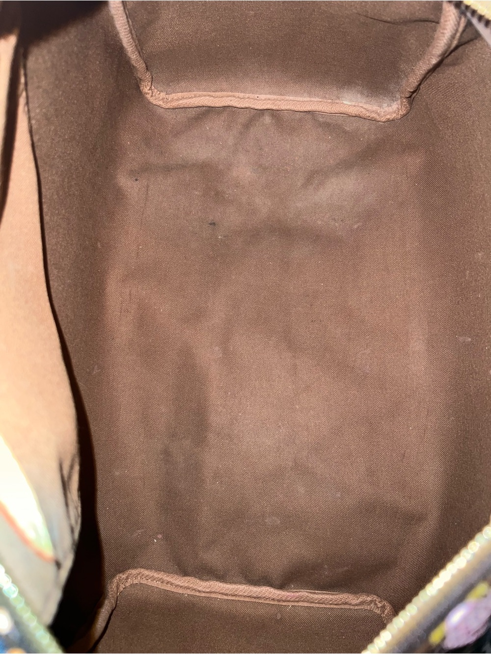 Louis Vuitton Brown Watercolor Aquarelle Speedy 35 Canvas - Picture 10 of 10